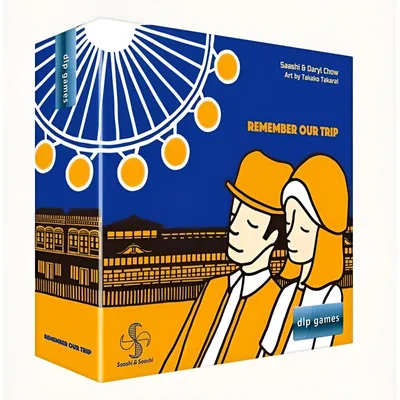 Produktbild von Remember Our Trip Brettspiel für 2-4 Spieler, ab 10 Jahren
