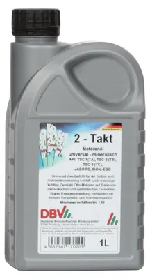 Produktbild von DBV 2-Takt-Öl (mineralisch) 20 x 1-Liter-Dose