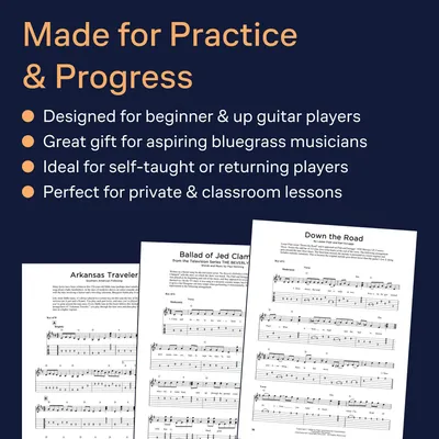 Imagen del producto de First 50 Bluegrass Solos You Should Play on Guitar