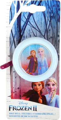 Produktbild von Disney Fahrradklingel "Frozen II", hellblau/lila