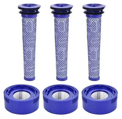 Image de 3X ZESTAW FILTRÓW DO DYSON V7 V8 V8+ Absolute Animal Motorhead Allergy