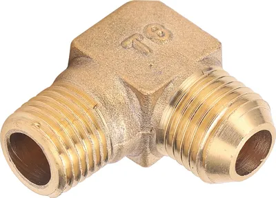 Image de Coude à angle droit Matériau laiton Compresseur d'air 90�� Adaptateur de connexion filetée 13 x 14mm