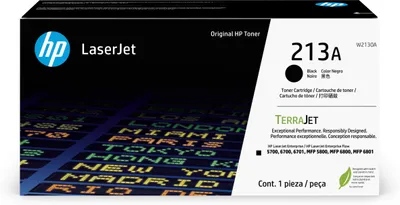 Produktbild von HP 213A Schwarz Original LaserJet Tonerkartusche, 3500 Seiten, Schwarz, 1 Stück(e)
