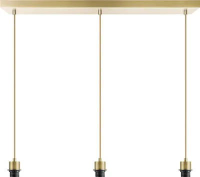 Produktbild von Home Sweet Home Beleuchtung Hängeleuchte Beam 3S 65/9.5/70-112.5cm - Messing