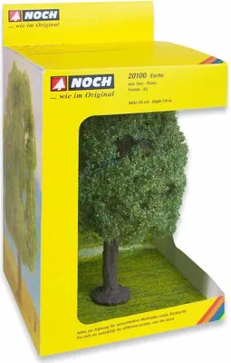 Produktbild von NOCH® Esche, detailgetreuer Modellbaum, 20 cm hoch, ideal für Modellbahnen und Dioramenbauer zum Basteln, Dekorieren DIY oder auch Wargaming
