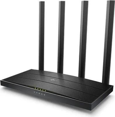 Zdjęcie produktu dla TP-Link AC1200, Wi-Fi 5 (802.11ac), Dual-band (2.4 GHz/5 GHz), Przewodowa sieć LAN, Czarny, Router biurkowy