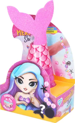 Obrázek produktu pro Sliz tvarovací mořská víla růžová glitter 250 ml