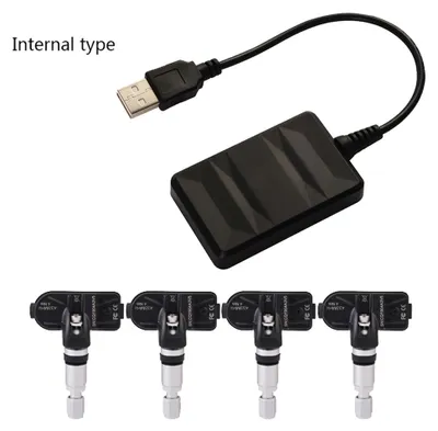 Produktbild von USB-Reifendrucküberwachung für Android-Navigation, Überwachungsalarmsystem/drahtloses digitales Übertragungstool mit Sensor