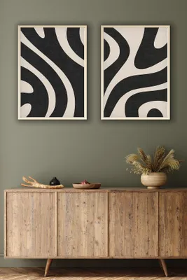 Obrázok produktu pre Wallity, Huhu203 - 50 x 70, Obrazy, Viacfarebné, MDF, 50 x 70 cm