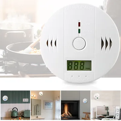 Produktbild von Yakimz CO Kohlenmonoxid 8x Feuermelder Gasmelder Geschäft Detektor Rauchmelder Detektor Brandmelder Empfangsbereichen Kohlenmonoxid Empfangsbereichen Detektor einfache installation Melder Feuermelder