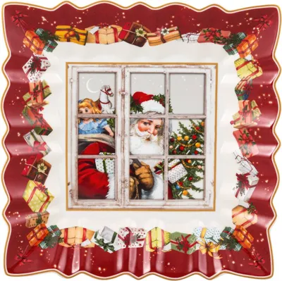 Obrázok produktu pre Villeroy & Boch Toy's Fantasy Schale eckig: Santa 23x23cm