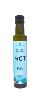 Obrázok produktu pre MCT KETO BEZLEPKOVÝ KOKOSOVÝ OLEJ250 ml - PÄŤ PREMEN