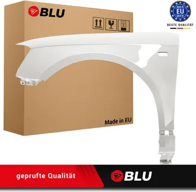 Image de BLU Aile Compatible avec Audi A3 8P II-generation LY9C Gauche Weiß IbisWeiss | 2003-2008 | Avant | Peint| Prêt à Monter | Galvanisé