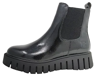 Productafbeelding van Bagatt Ben Damenschuhe Schlupfstiefel Schwarz Freizeit