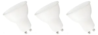 Productafbeelding van Spectrum LED Spot PAR16 GU10 Mat - 7.5W 590lm 4000K - Neutraalwit - Vervangt 75W - 3 stuks