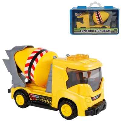 Produktbild von Baufahrzeug-Set mit Betonmischer, 2 Fahrzeuge, 24 cm