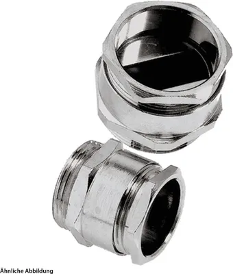 Produktbild von LAPP Flachkabelverschraubung PG36x1,588 Messing (CuZn) vernickelt Gewindelänge 9,0mm - 1 Stück