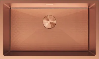Zdjęcie produktu dla Mexen Trixo zlewozmywak stalowy 1-komorowy 750 x 440 mm, miedź HC - 6415751000-65HC