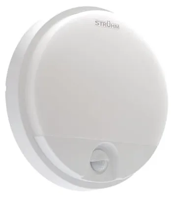 Productafbeelding van Inbouwspot met bewegingsmelder, LED, wit, 15W, 4100K, IP54, PEDRO LED Ideus 037934