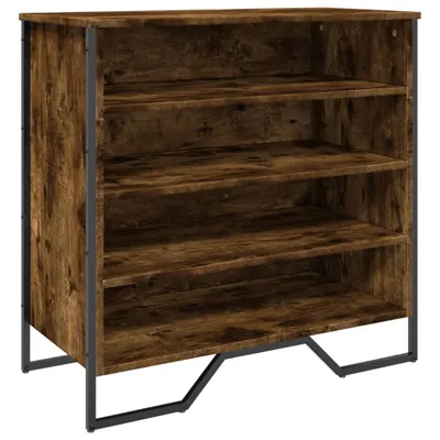 Obrázek produktu pro vidaXL Stojan na boty kouřový dub 80x38x78 cm materiál na bázi dřeva