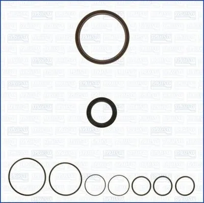 Produktbild von AJUSA 54075400 Dichtungssatz Kurbelgehäuse für SUZUKI Grand Vitara II SUV (JT, TE, TD) SX4 (EY, GY) Grand Vitara I SUV (FT, HT) Vitara SUV