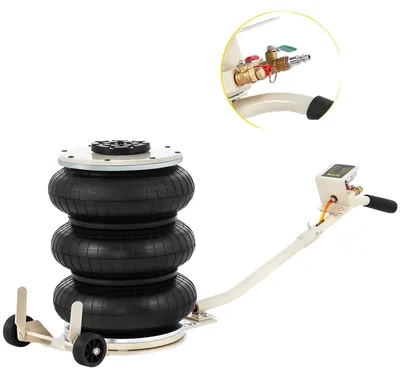 Image de VEVOR Coussin d'air 5T Air Jack Cric pneumatique 400 mm Airbags pneumatiques
