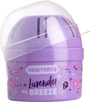 Produktbild von HUMYDRY Raumentfeuchter Mini 75g Lavender Breeze, für Räume bis 4 m², 75 l