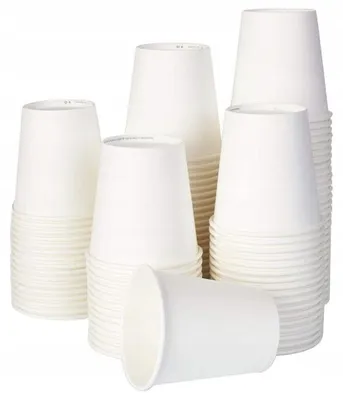 Obrázok produktu pre Biele papierové kelímky Kram, objem 250 ml, balenie 100 kusov