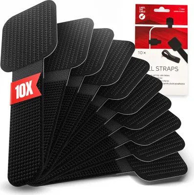Obrázek produktu pro Label-the-cable LTC 3110, Černá, 90 mm, 10 kusů
