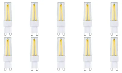 Produktbild von Spl G9 LED-Kapsellampe 2,5W 200lm 2700K warmweiß 10 Stück dimmbar