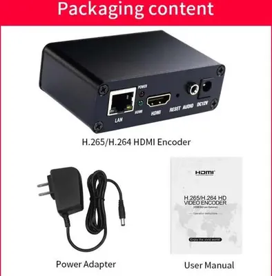 Produktbild von Encoder-Decoder ESTILLO HDSW0019M1, H.265-HEVC, H.264-AVC, HDMI