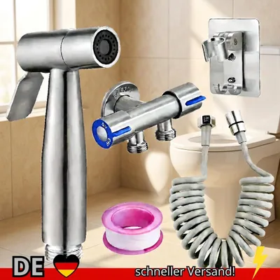 Produktbild von Bidet Sprayer Set Edelstahl 304 Handbrause