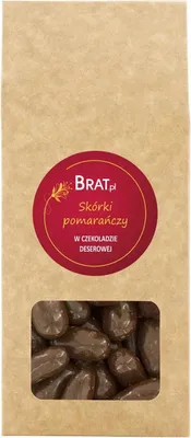 Obrázok produktu pre Pomarančová kôra v tmavej čokoláde 100 g
