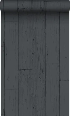 Produktbild von Origin Wallcoverings Tapete Holz-optik Antrazitgrau 53 cm x 10.05 m