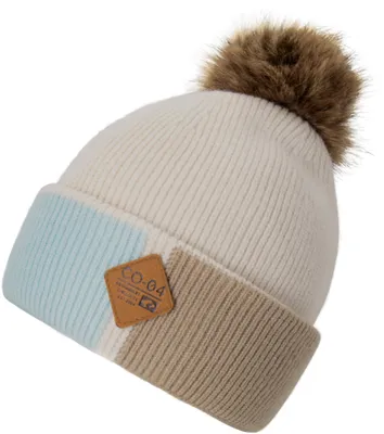 Produktbild von CHILLOUTS Vinny Hat - Bommelmütze - beige - Einheitsgröße - Removeable Fake Fur