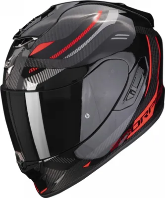 Obrázek produktu pro Moto přilba SCORPION EXO-1400 EVO CARBON AIR KYDRA černo/červená XS