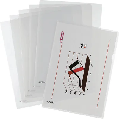 Image de Herlitz Aktenhülle  A4 glasklar 100er