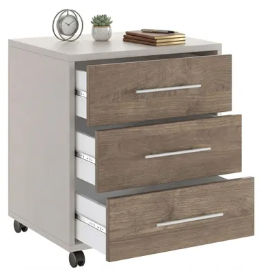 Produktbild von Pisano - Kommode, 43x40x57h cm Beige, 3 Schubladen