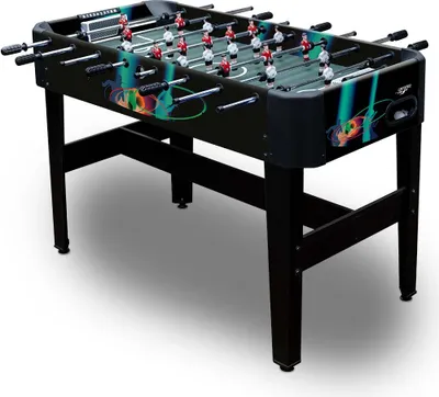 Produktbild von Carromco Kicker Tucana-XT Tischfussball Unisex Jugend Schwarz mit Design inkl. Bälle