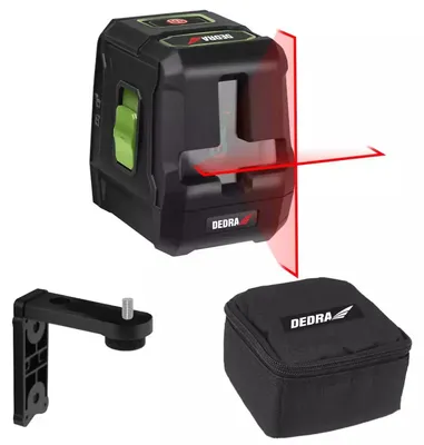 Image de Laser Croisé, Niveau Laser Dedra Mc0901 Laser Rouge