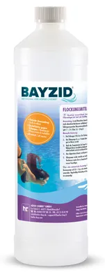 Produktbild von 1x1 L BAYZID® flüssig Flockungsmittel gegen Trübungen für sauberes Poolwasser