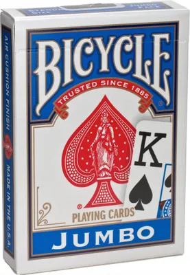 Immagine prodotto di Carte Bicycle Jumbo Rider Back Blu