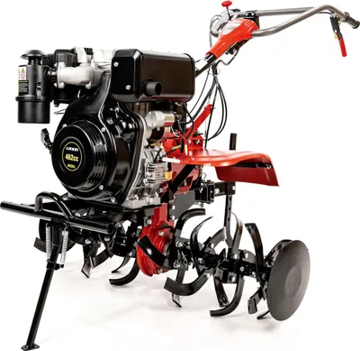 Zdjęcie produktu dla Loncin L103D2 1Wg7.5-146Fc-Z Glebogryzarka Spalinowa Kultywator Diesel Ropa On Rozrusznik Estart 10Km / 146Cm + Duże Koła Pompowane Gratis - Ewimax -