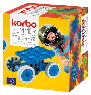 Obrázok produktu pre Stavebné bloky homár modrý 25 el. / Korbo