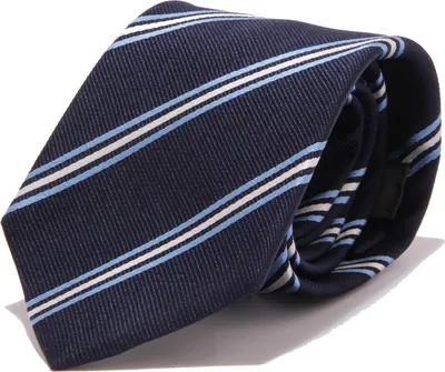 Produktbild von 8824W cravatta uomo MESSORI MAPEI silk blue tie men