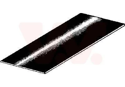 Immagine prodotto di VAN WEZEL Pannello in lamiera 1000 x 500 mm, verde Spessore: 0,7 mm