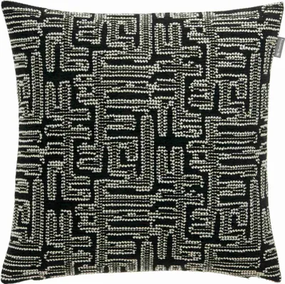 Produktbild von MUSTERRING Zierkissenhülle TWIST Schwarz 45 x 45 cm