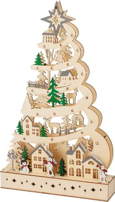 Produktbild von Weihnachtsbaumschmuck mit LED-Beleuchtung 45 cm