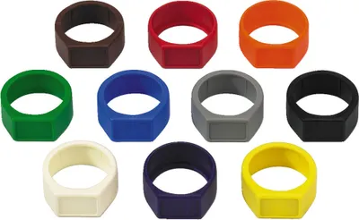 Produktbild von Monacor MONACOR XCR-10SET Codierringe 346370