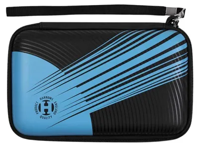 Produktbild von Harrows - Dart-Tasche "Blaze Fire Pro 6" PP4993 (Einheitsgröße) (Schwarz/Aquablau)